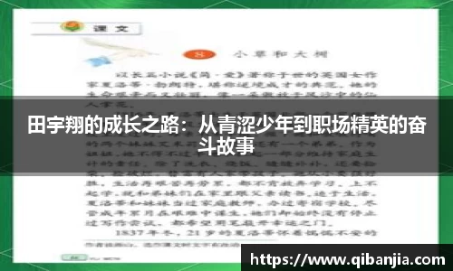 田宇翔的成长之路：从青涩少年到职场精英的奋斗故事